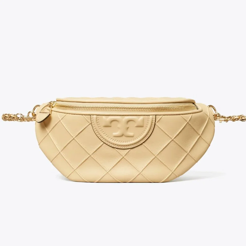 Tory Burch Fleming Soft Convertible Belt Bag in Vanilla Soft Serve *SEALED*